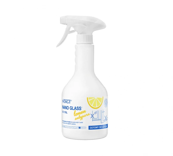 Nowoczesny środek do mycia szyb i luster o przyjemnym zapachu cytryny - NANO GLASS LEMON  VC176L
