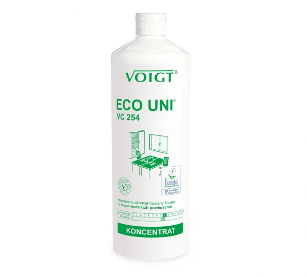 Ekologiczny skoncentrowany środek do mycia wszelkich powierzchni - ECO UNI VC 254
