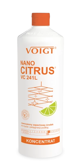 Nowoczesny zapachowy środek do mycia i pielęgnacji podłóg - NANO CITRUS VC241L
