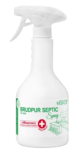 Odtłuszczacz do mycia w kuchni i warsztacie + dezynfekcja - BRUDPUR SEPTIC SPRAY VC242S