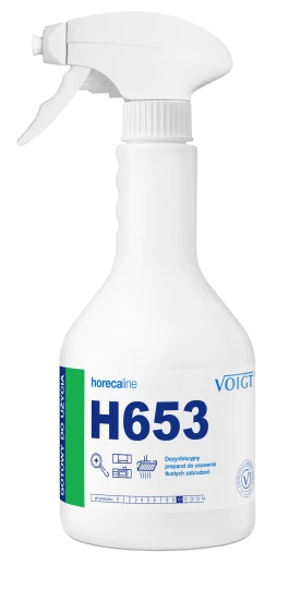 Dezynfekcyjny preparat do usuwania tłustych zabrudzeń - H653