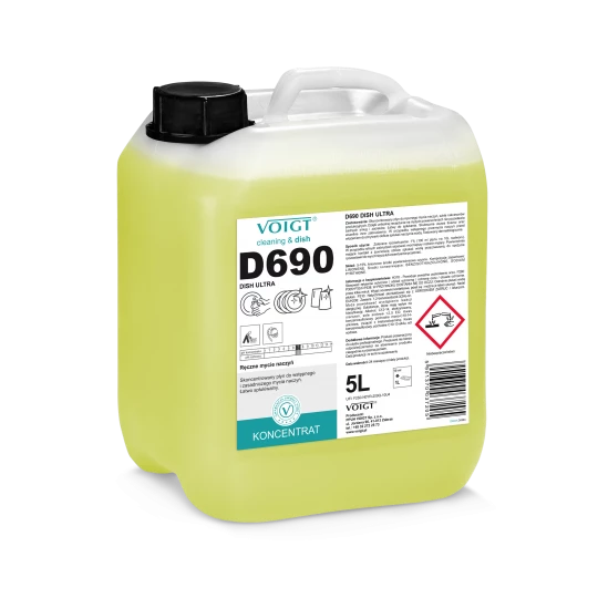 Ręczne mycie naczyń - D690 DISH ULTRA