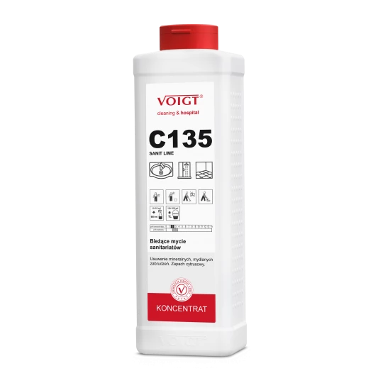 Bieżące mycie sanitariatów - C135 SANIT LIME