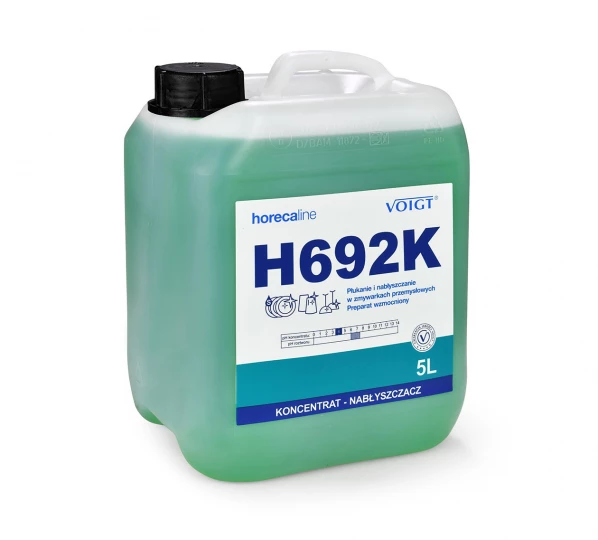 Industrial dishwasher highly concentrated rinse aid - H692K