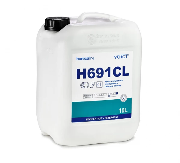 Industrial dishwasher chlorine detergent - H691CL