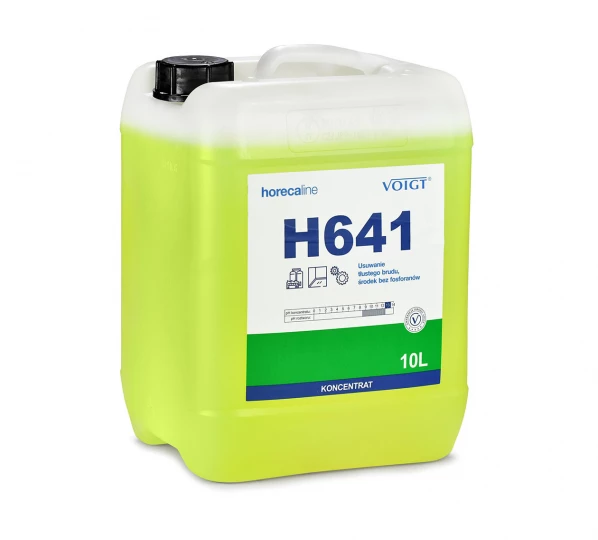 Phosphate-free cleaner for greasy dirt - H641