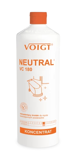 Low-foam cleaning formula for water-resistant surfaces - NEUTRAL VC180