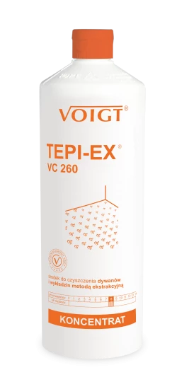 Środek do czyszczenia dywanów i wykładzin metodą ekstrakcyjną - TEPI-EX VC260