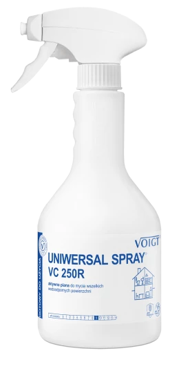 Active foam formula for all water-resistant surfaces - UNIWERSAL SPRAY VC250R