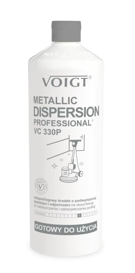 Anti-Rutsch-Glanzpflege mit erhöhter Härte und Desinfektionsbeständigkeit - METALLIC DISPERSION PROFESSIONAL VC330P