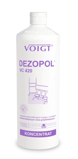 Preparat dezynfekcyjno-myjący o działaniu bakteriobójczym oraz grzybobójczym - DEZOPOL VC420