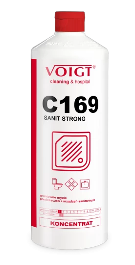 Deep cleaning of surfaces and fittings in sanitary facilities - C169 SANIT STRONG