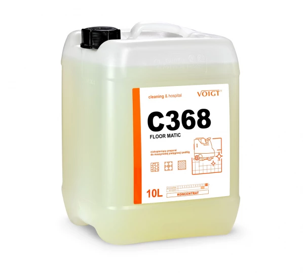Low-foam formula for power cleaning of flooring - C368 FLOOR MATIC