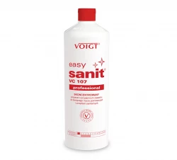 Sanitariaty - Skoncentrowany preparat o przyjemnym zapachu do bieżącego mycia pomieszczeń i urządzeń sanitarnych - EASY SANIT VC107